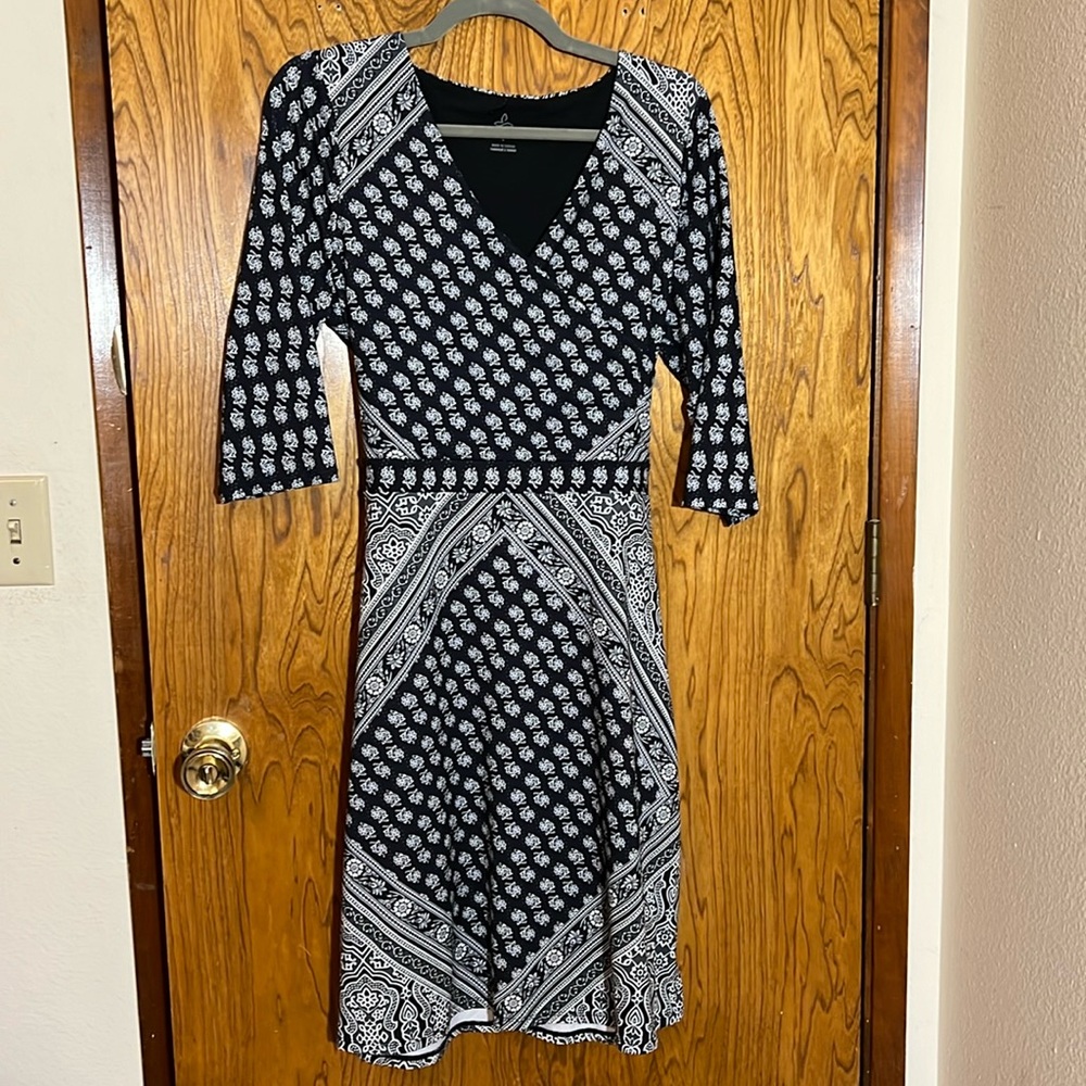 Bohemian tie back Prana dress